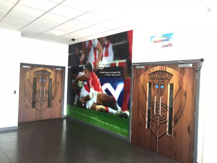 St. Helens RFC Wall Graphics