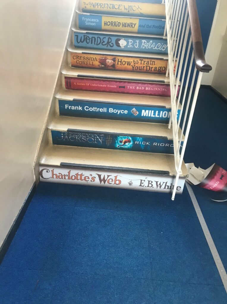 stair signage