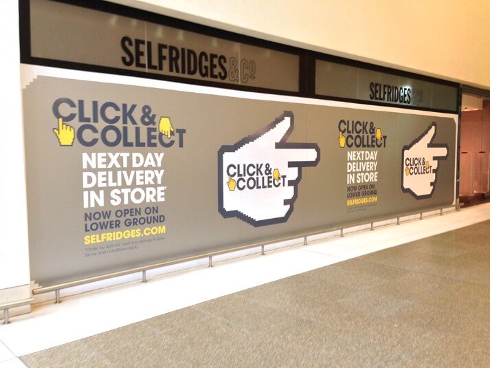 Click & Collect Window Graphics