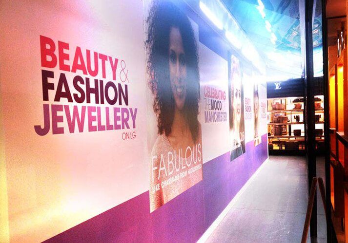 Beauty and fashion signage
