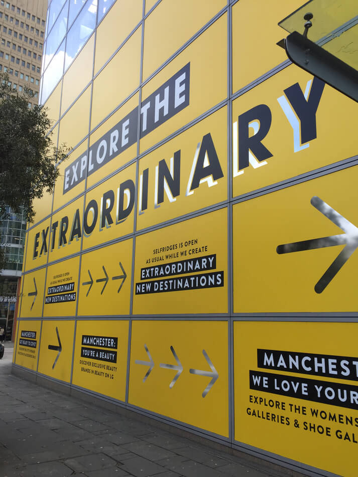 Window Graphics Selfridges