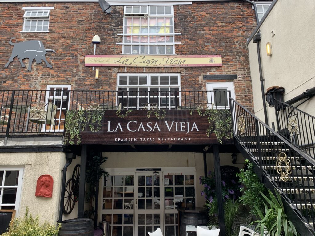 restaurant signage