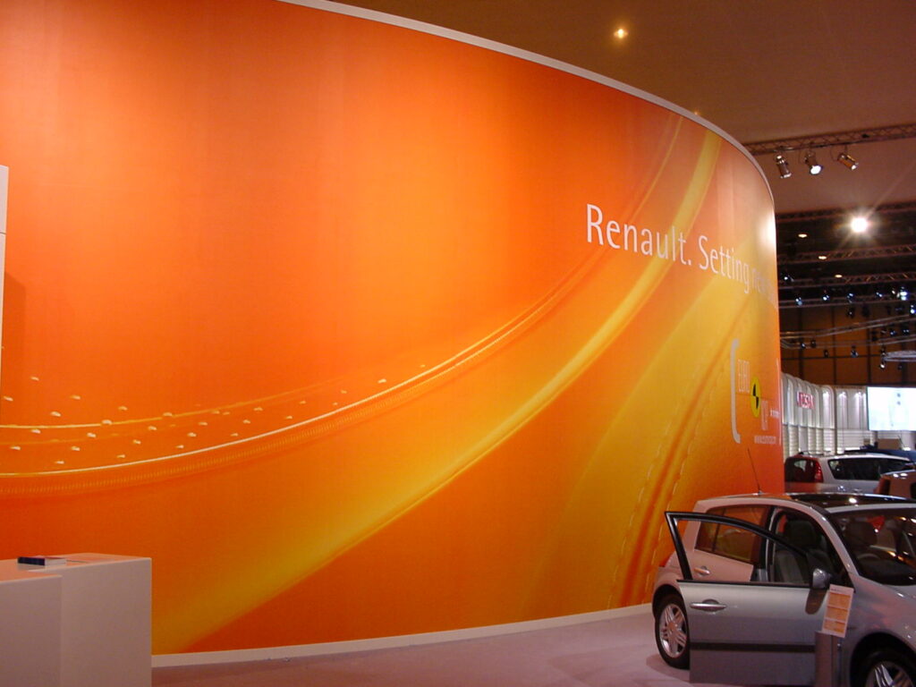 Exhibition stands and display graphics