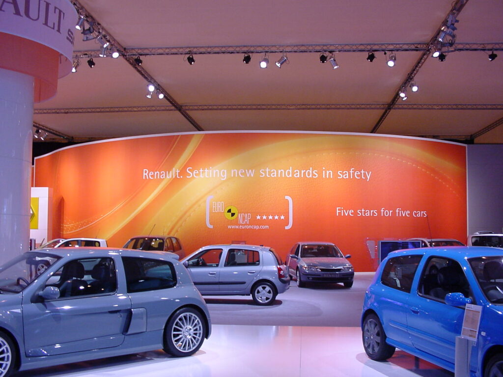 Exhibition stands and display graphics