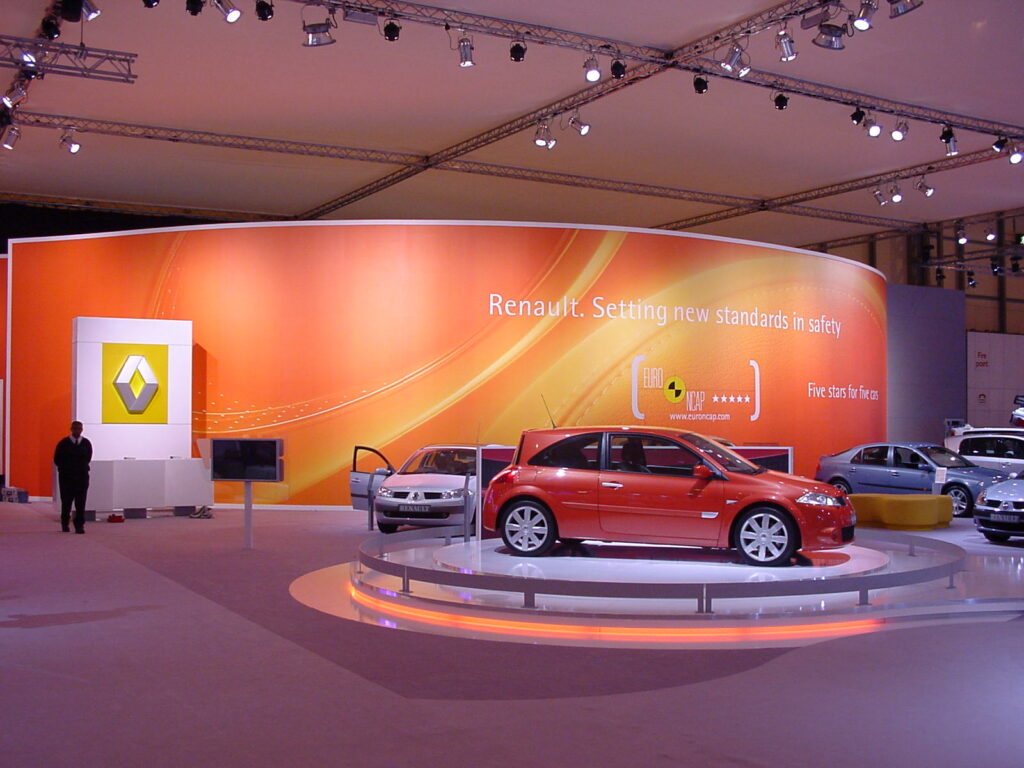 Exhibition stands and display graphics