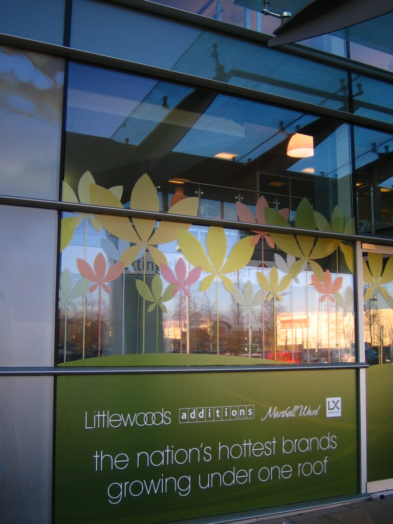 window signage