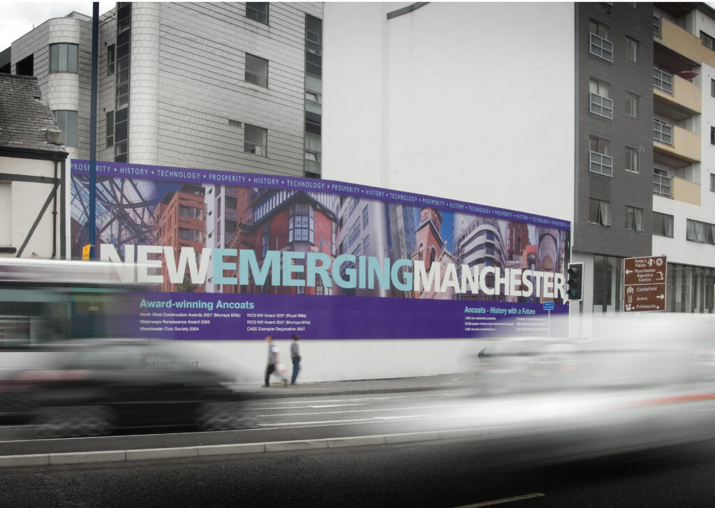site hoarding graphics