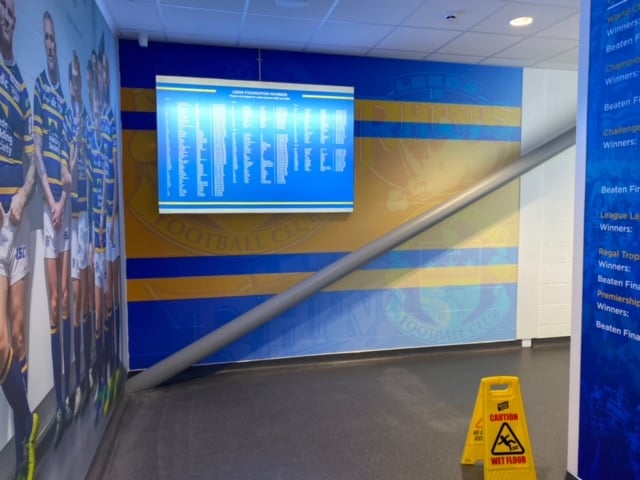 Gym signage