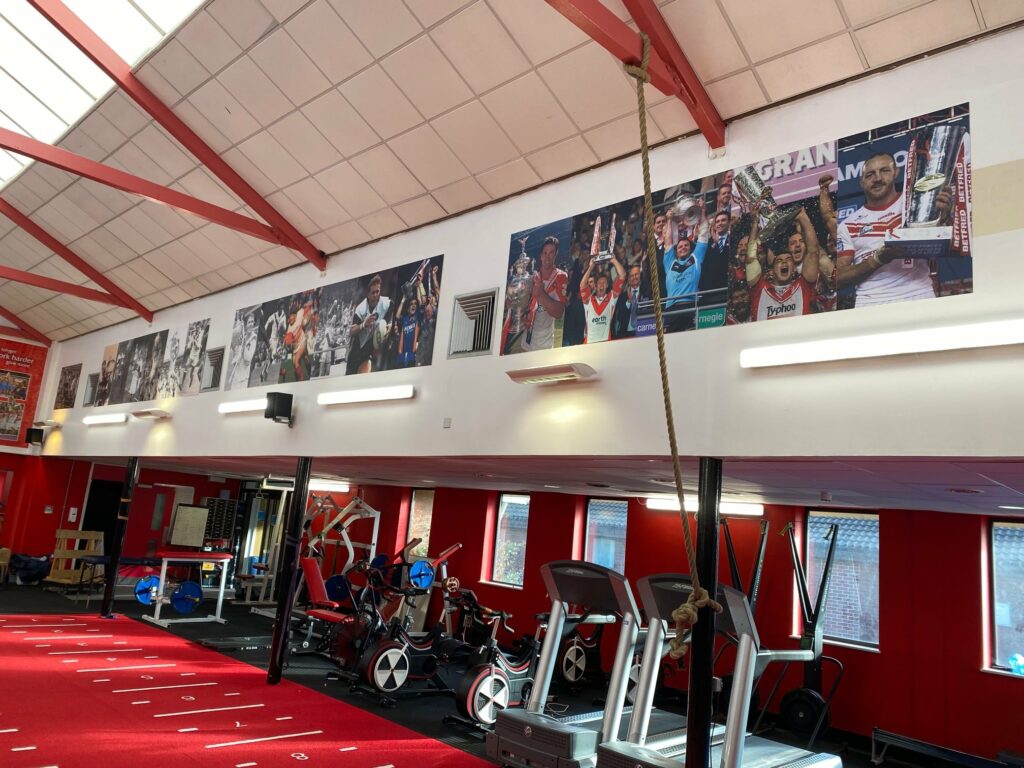 Gym signage