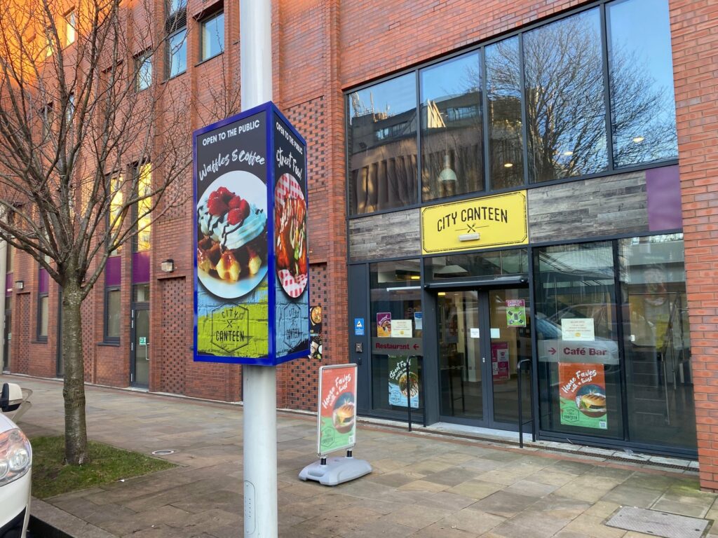 Shop front signs