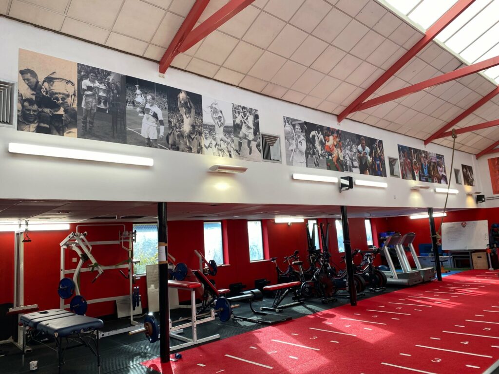 Gym signage