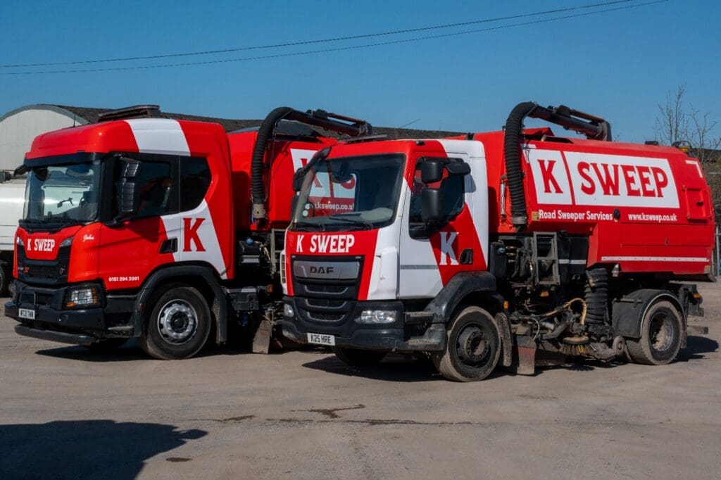 K sweep vehicle livery