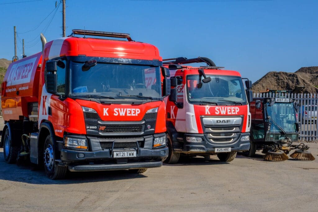 K Sweep 3 vehicle livery