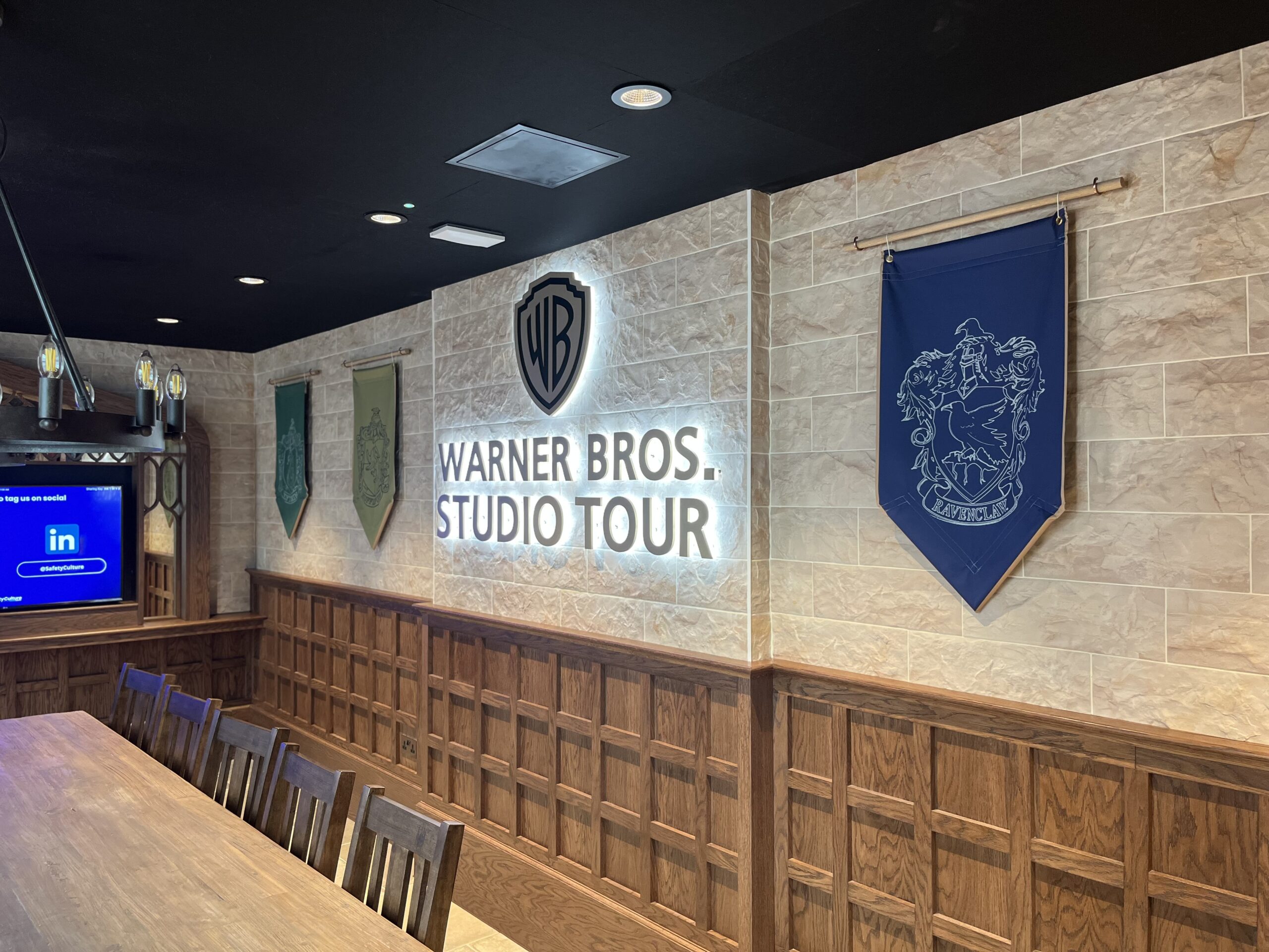 warner bros signage