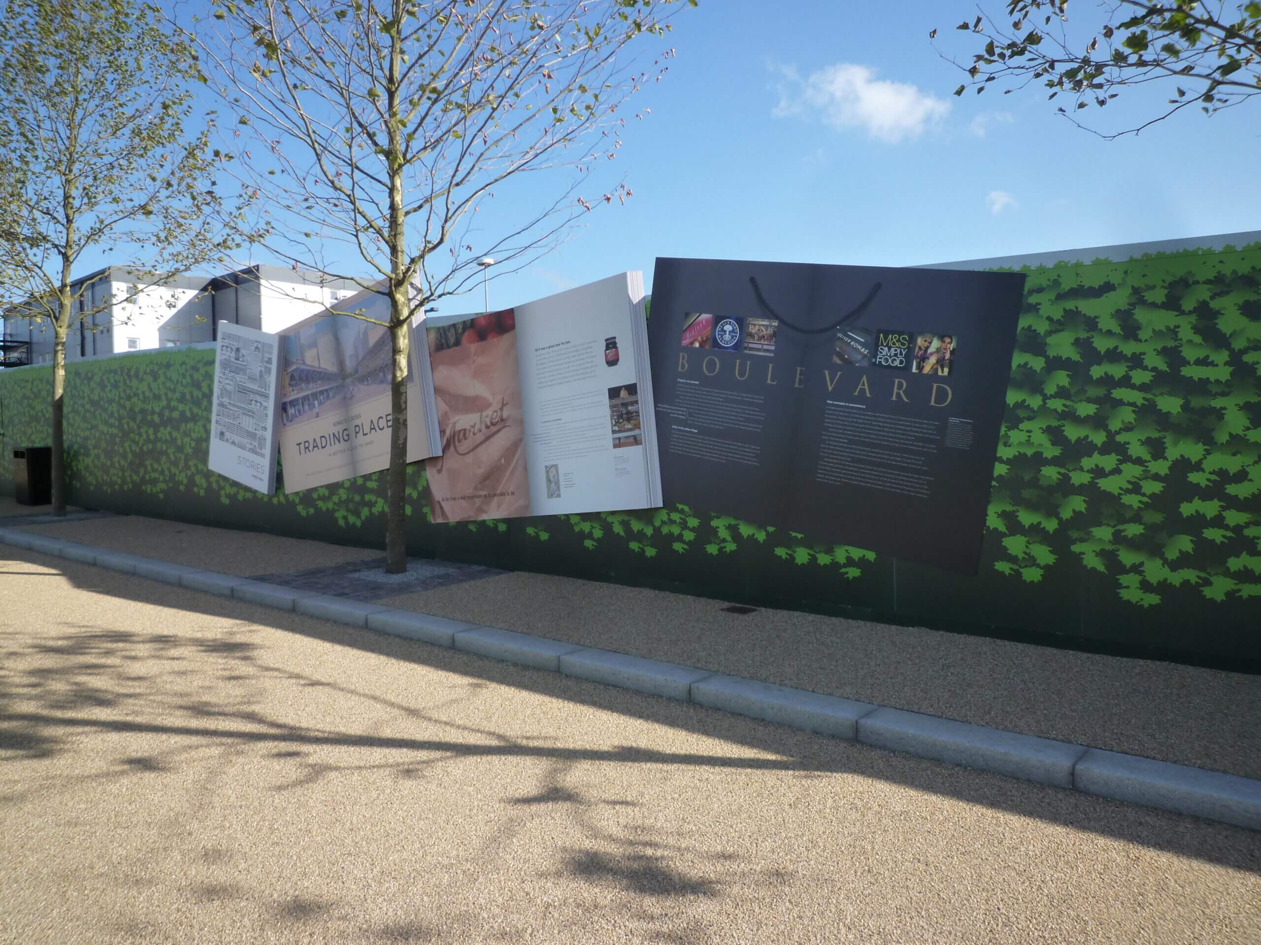 site hoarding kings cross