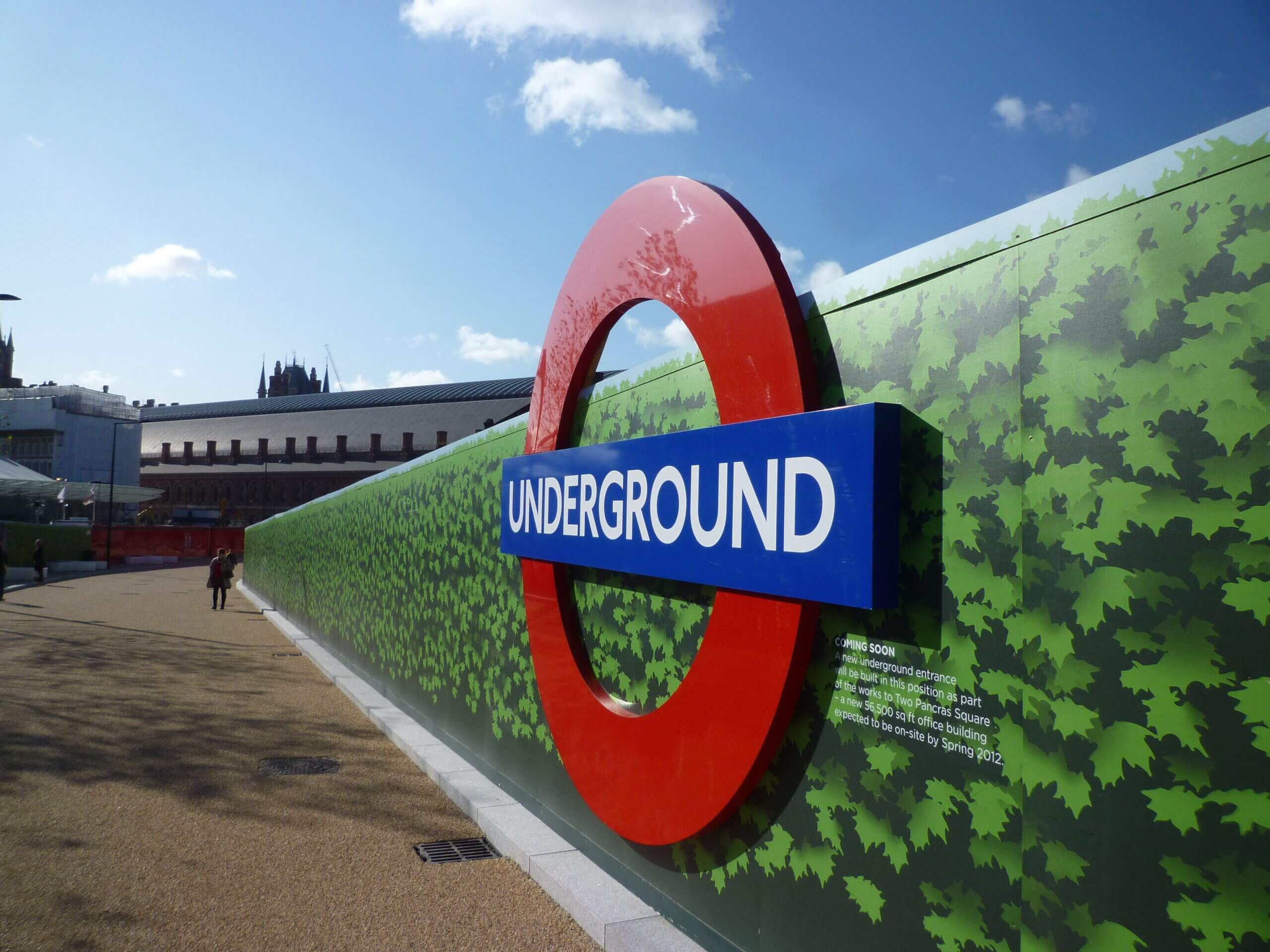 kings cross site hoarding