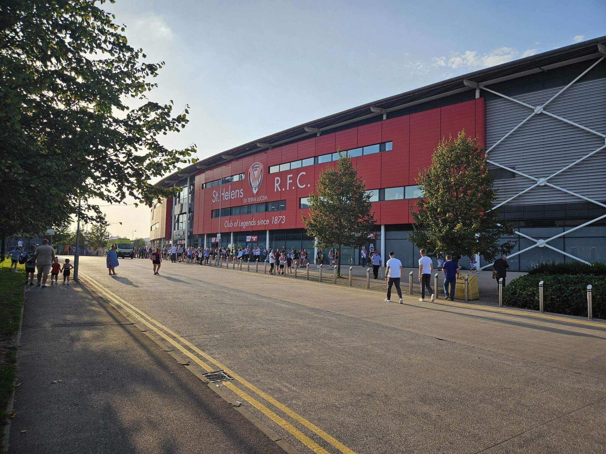 saints stadium signage by vinyline