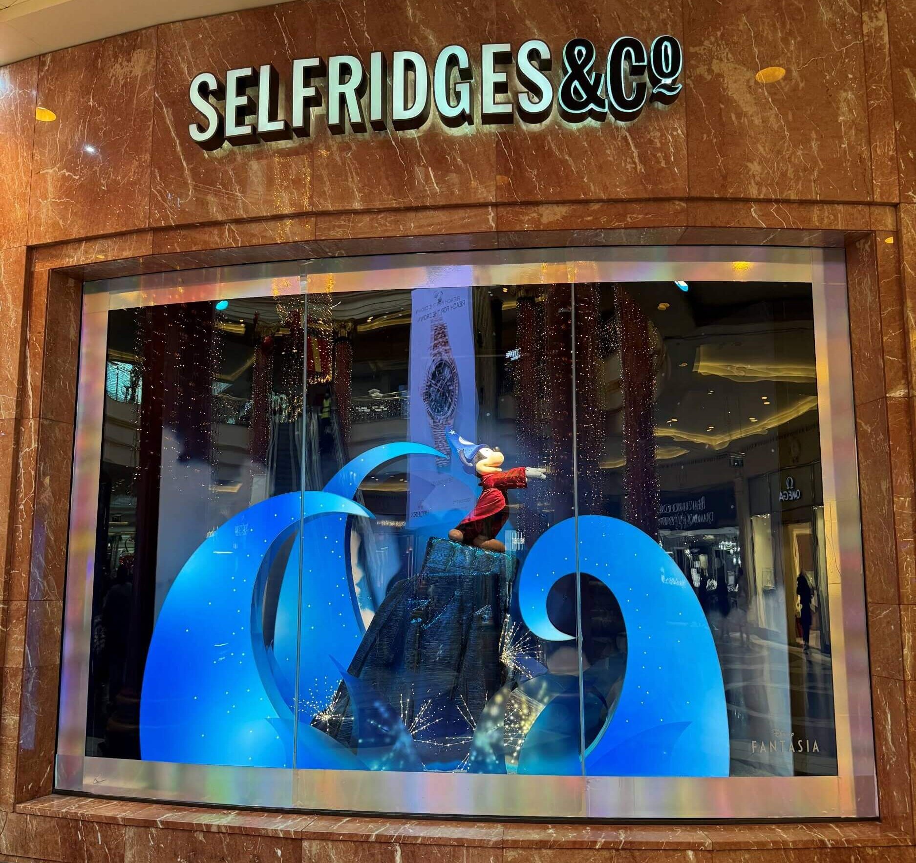 Selfridges x Disney Christmas Campaign Mickey Mouse Fantasia