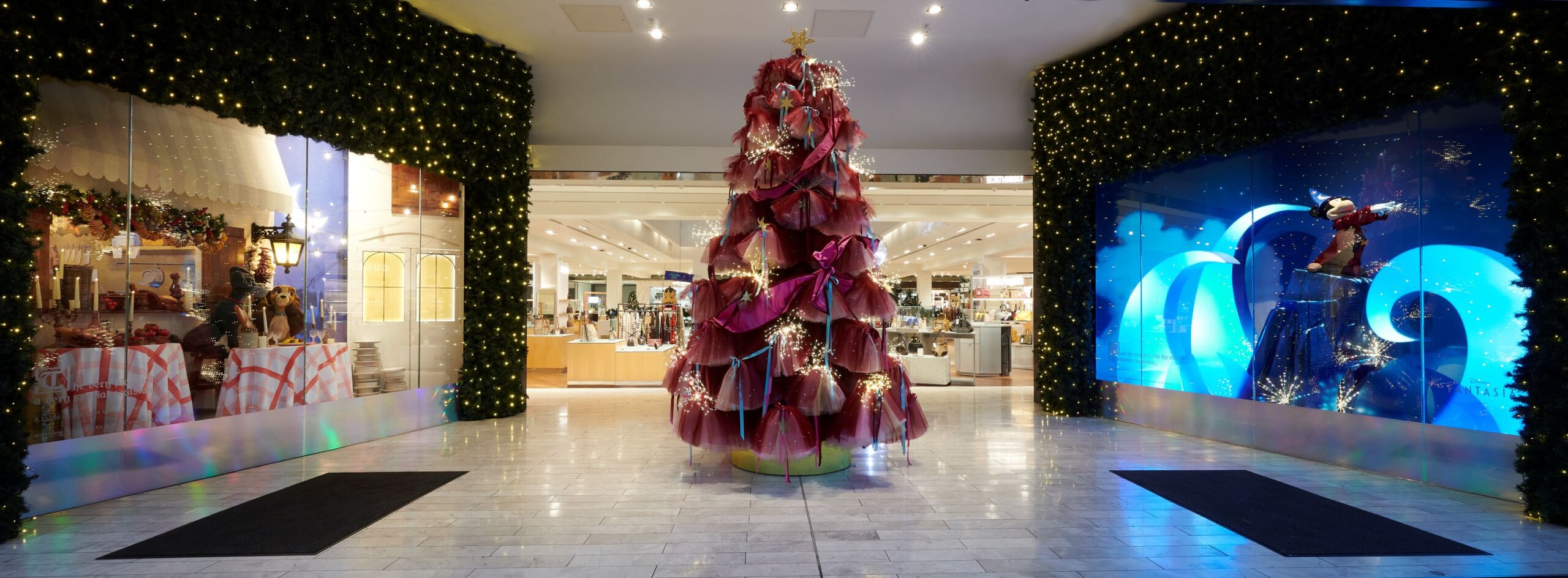 Selfridges x Disney Christmas Campaign birmingham Manchester trafford centre