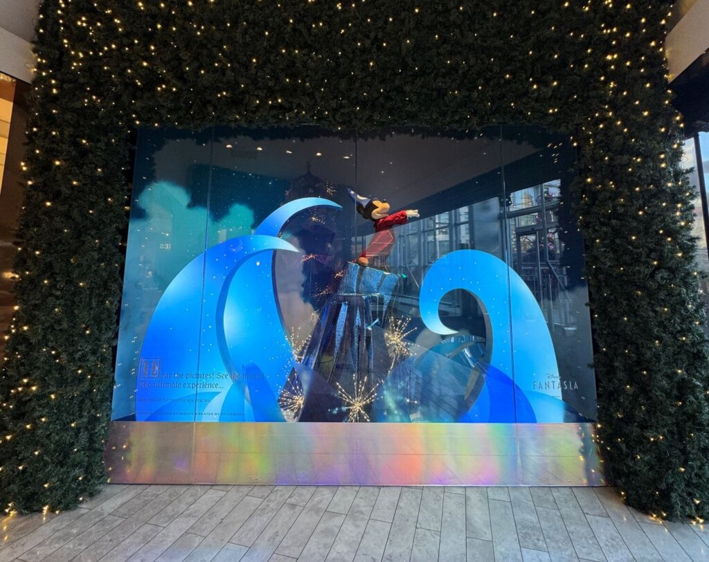 Selfridges x Disney Christmas Campaign Mickey Mouse Fantasia