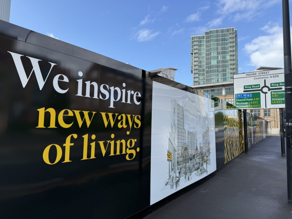 Hoarding graphics Sheffield