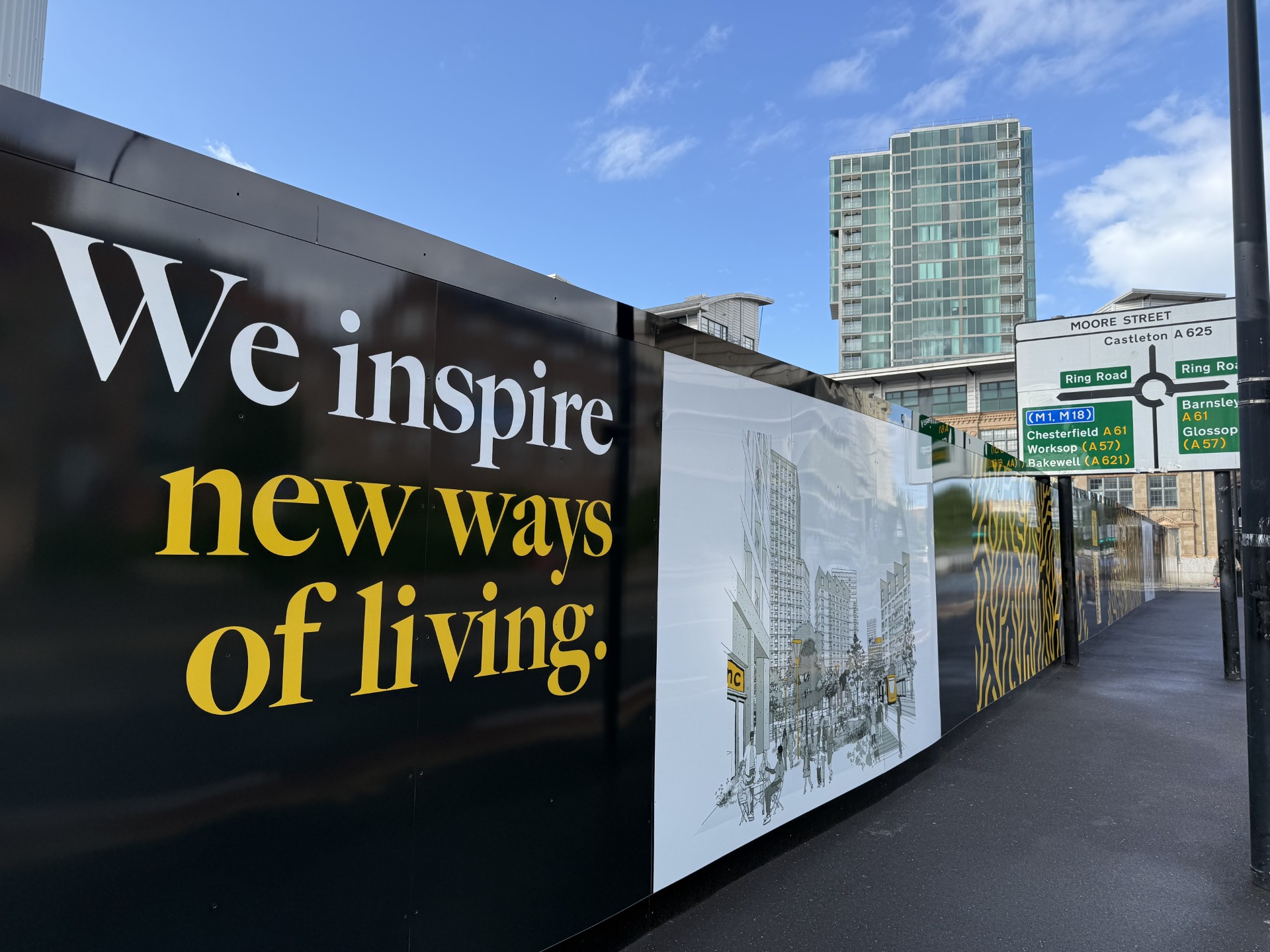 Hoarding graphics Sheffield