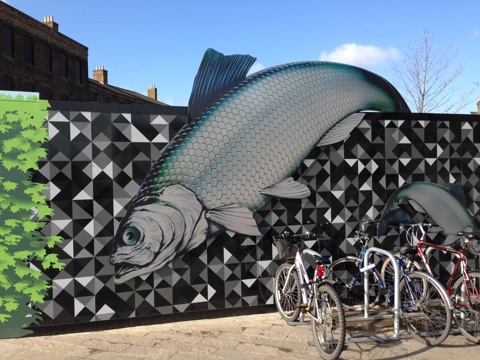 site hoarding graphics london