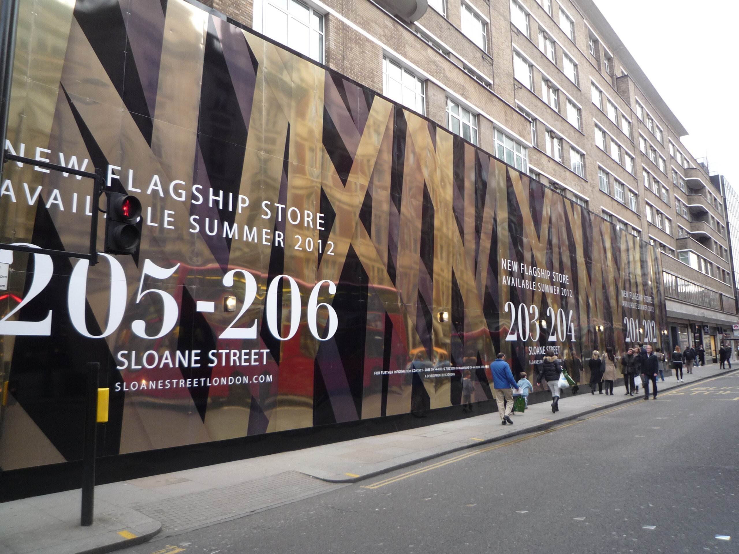 site hoarding graphics london