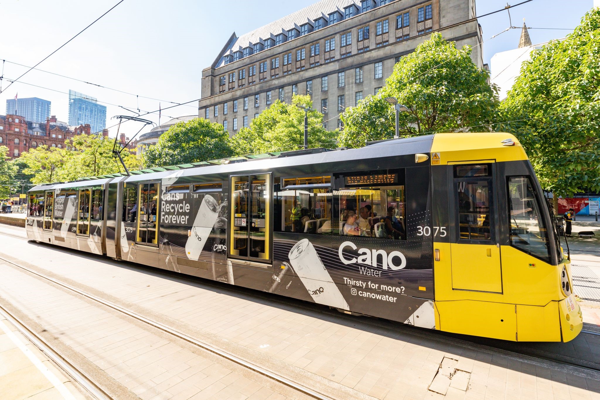 tram wraps in manchester