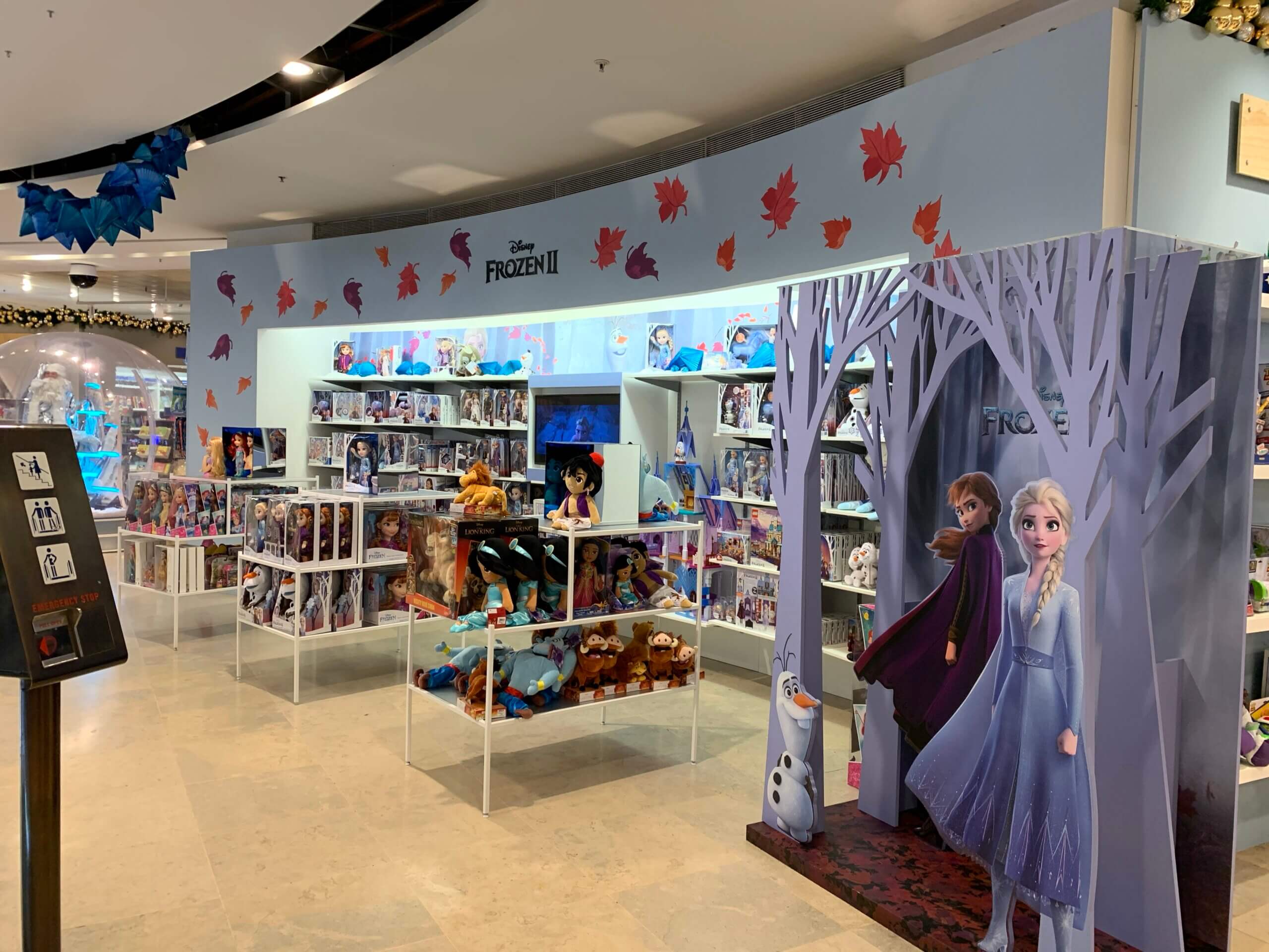 pop-up retail display