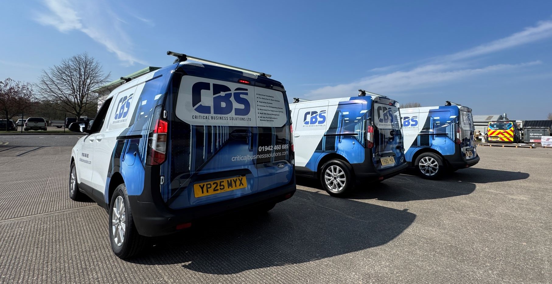 Commercial fleet wraps installed in Liverpool