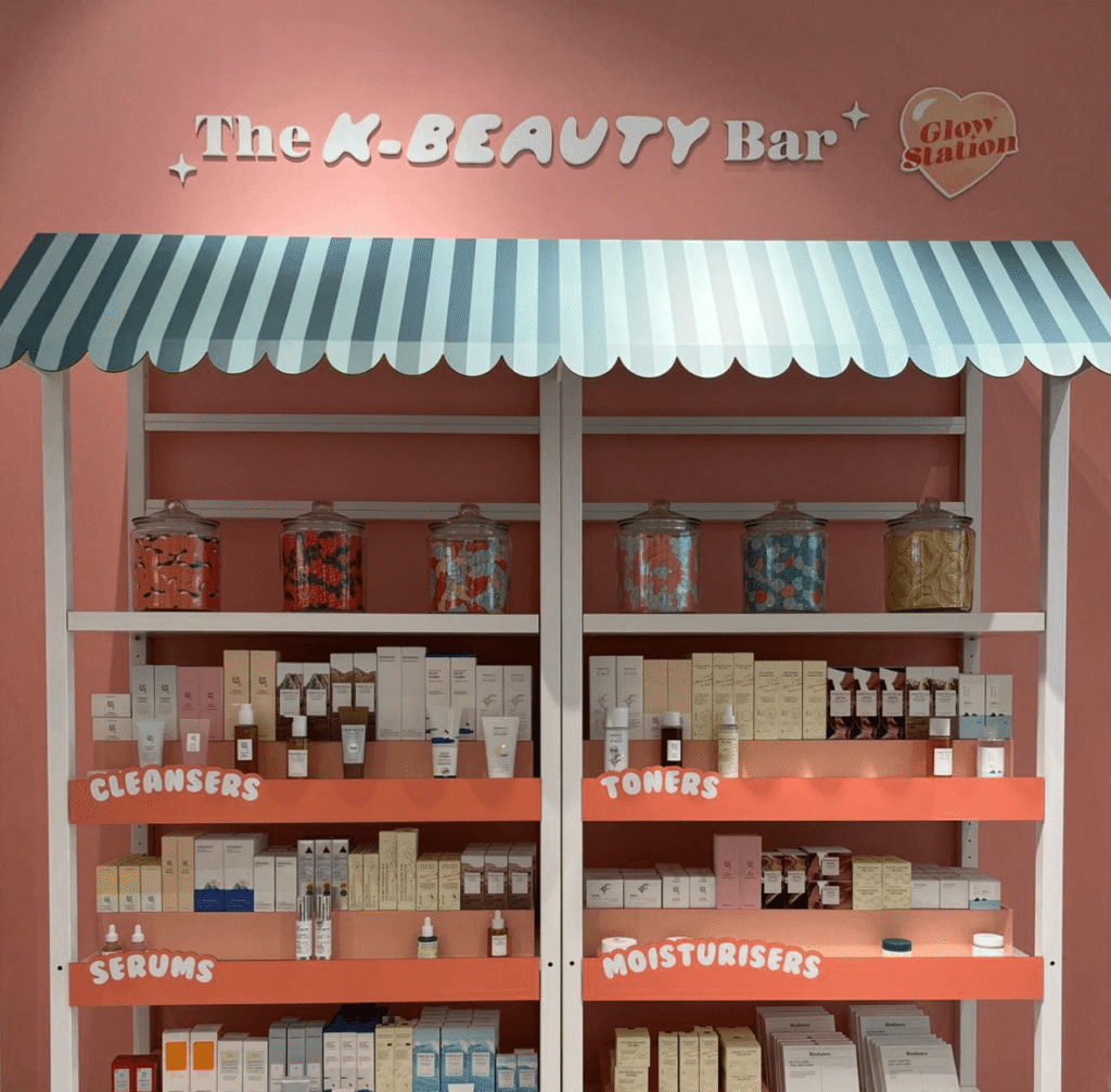 pop-up retail display