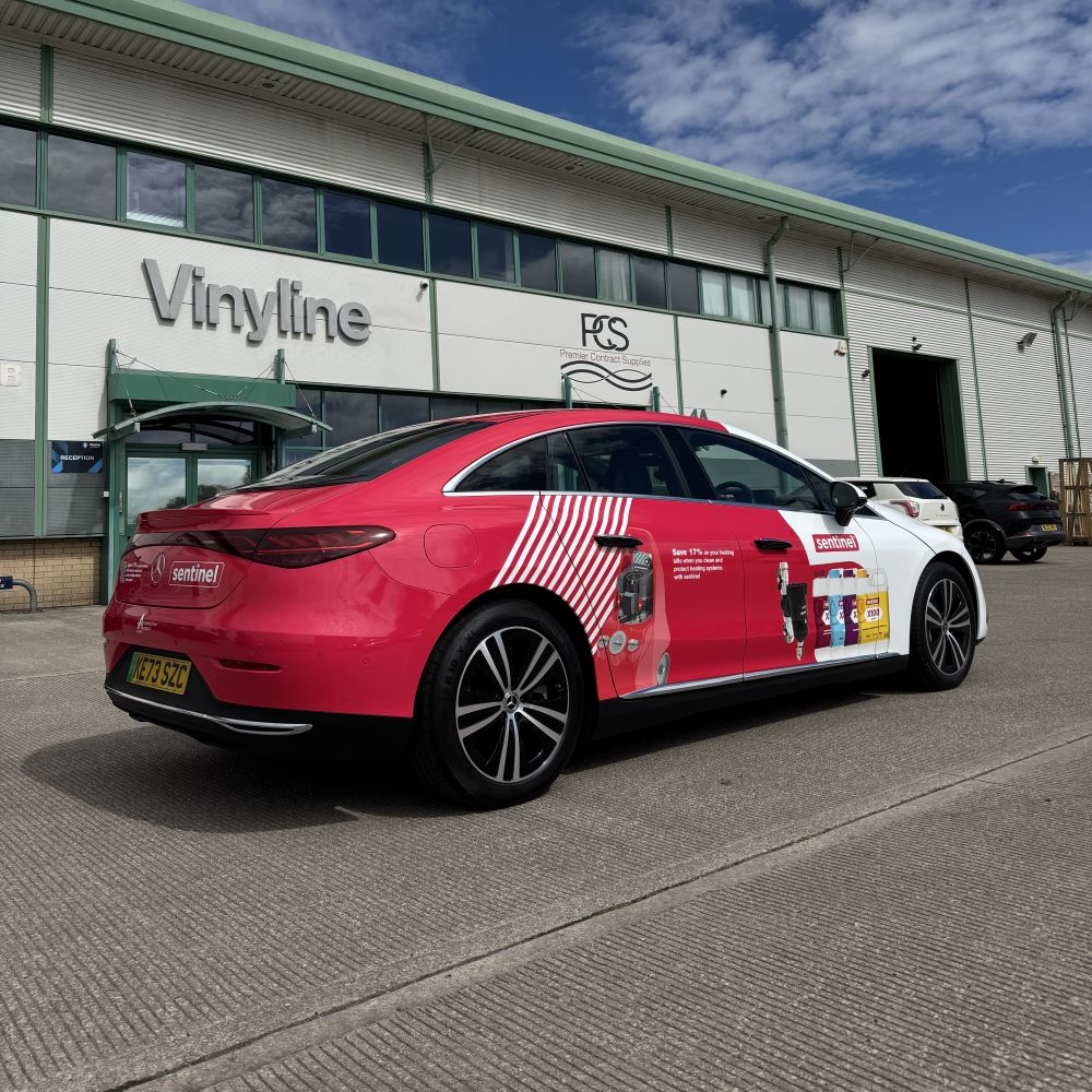 Car wrap Liverpool with custom business branding