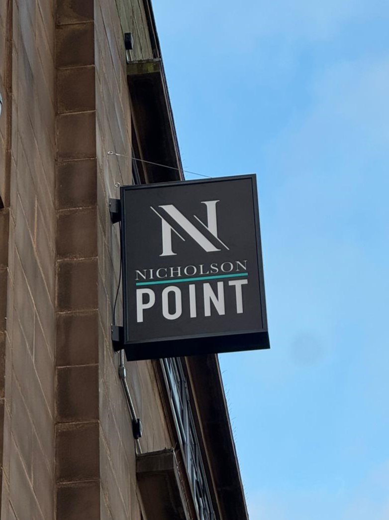 projection signage by vinyline in st.helens