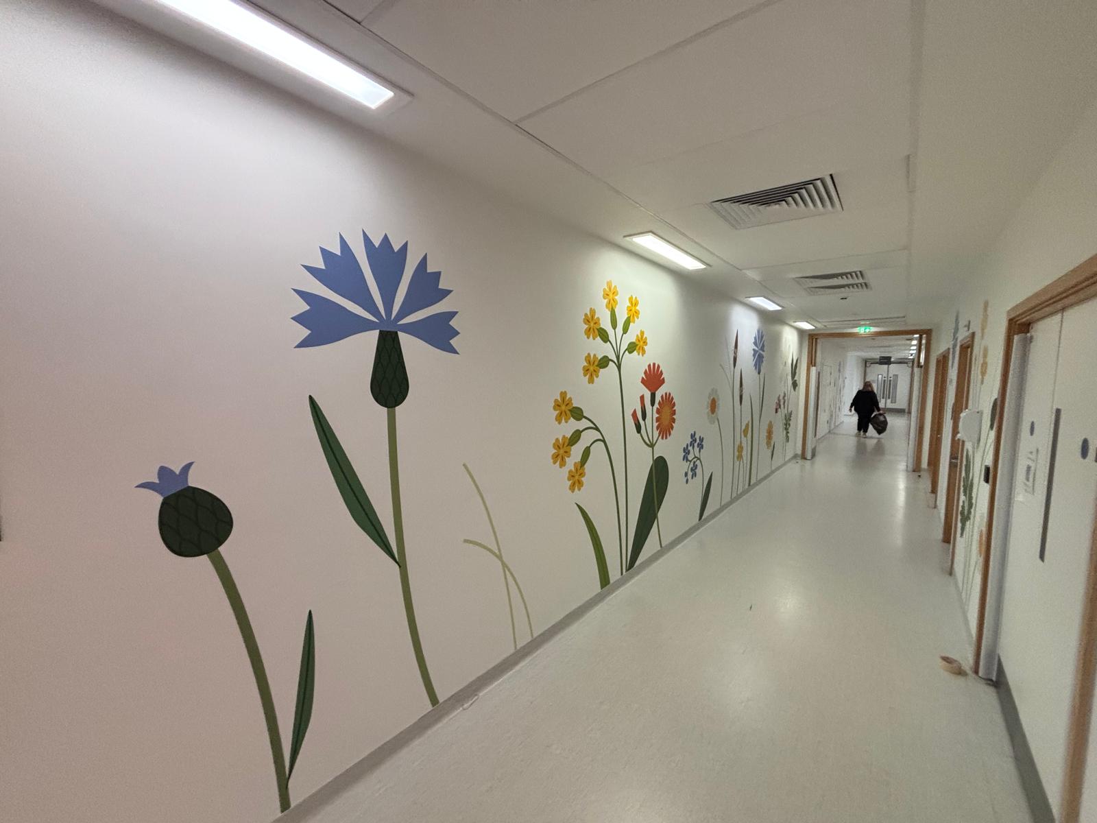 Alder Hey Children's Hospital signage installation by vinyline
