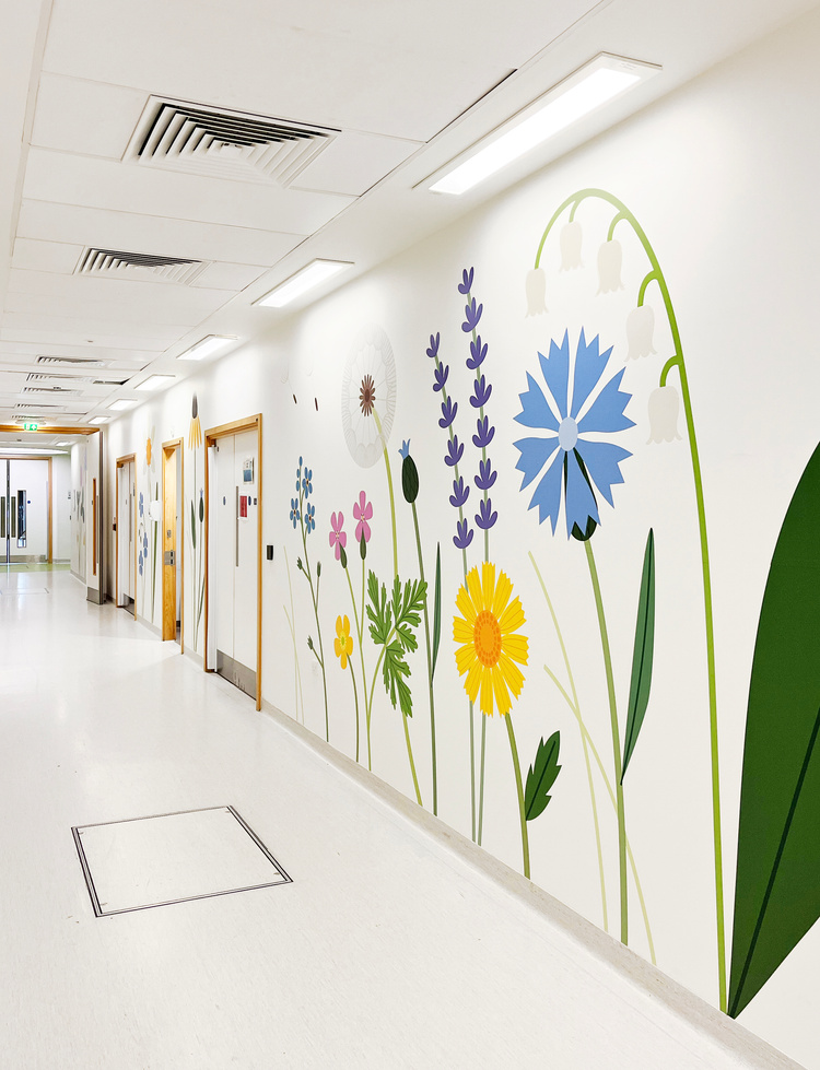 75 linear metres of vinyls in alder hey by vinyline