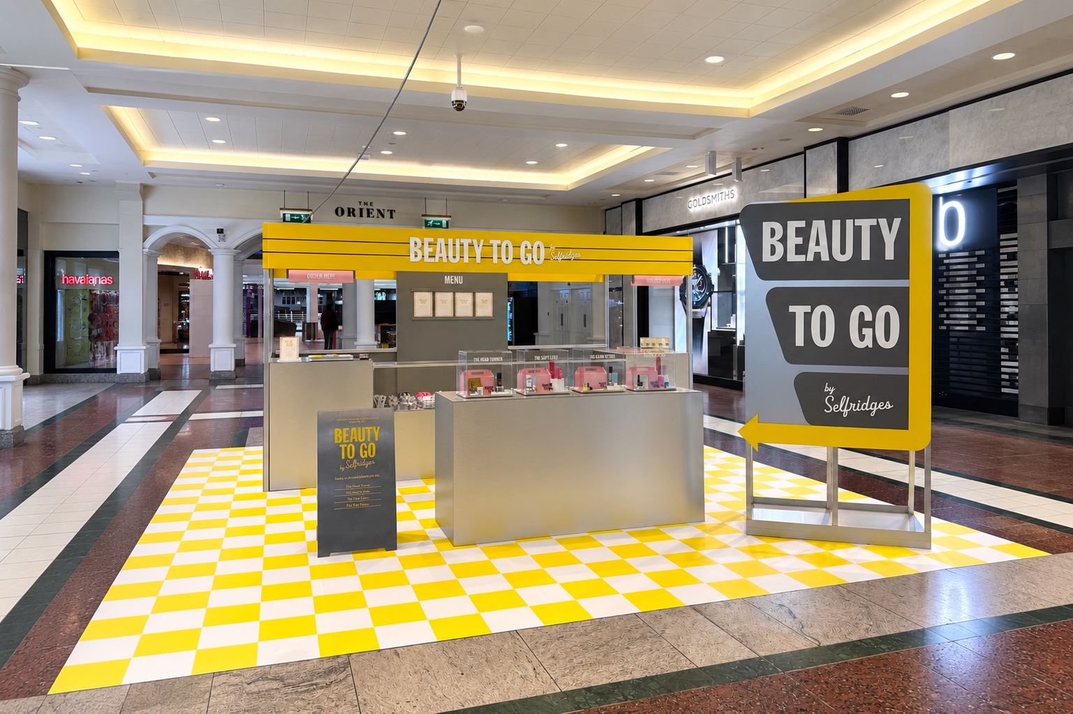 Selfridges Beautopia Pop-Up Shop in the Trafford Centre by Vinyline
